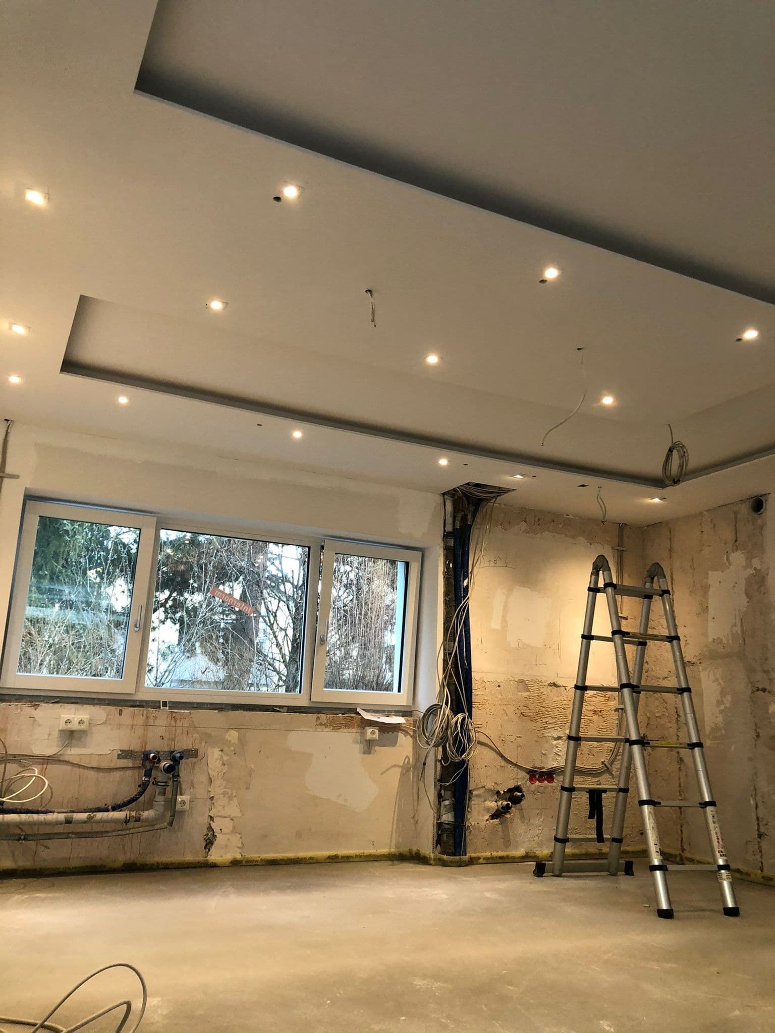 Außenbeleuchtung und Gartenlicht Installation